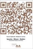 Okładka książki Sprache Wissen Medien