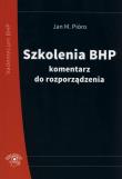 Okładka książki Szkolenia BHP -komentarz do rozporządzenia