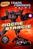 Transformers. Nocne starcie. Autor: Agnieszka Trojan-Jaskot. Dadada.pl Okładka książki Transformers. Nocne starcie