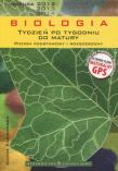 Tydzień po tygodniu do matury. Biologia. Autor: Kaczmarek Dawid. Dadada.pl Okładka książki Tydzień po tygodniu do matury. Biologia
