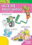 Okładka książki Uczę się angielskiego. Koloruję, piszę i naklejam. Marchewkowe zadania 3-6 lat