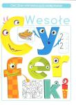 Okładka książki Wesołe cyferki. Ćwiczenia wspomagające naukę licz.
