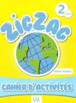 Zig Zag 2 A1 2 ćwiczenia. Autor: Vanthier Helene. Dadada.pl Okładka książki Zig Zag 2 A1 2 ćwiczenia