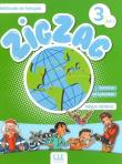 Zig zag 3 podręcznik. Autor: Vanthier Helene. Dadada.pl Okładka książki Zig zag 3 podręcznik