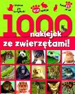 Okładka książki 1000 naklejek ze zwierzętami