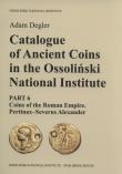 Okładka książki Catalogue of Ancient Coins in the Ossoliński National Institute
