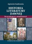 Historia literatury dawnej.. Autor: Kwiatkowska Agnieszka. Dadada.pl Okładka książki Historia literatury dawnej.