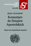 Komentarz do Dziejów Apostolskich. Autor: Beda Czcigodny. Dadada.pl Okładka książki Komentarz do Dziejów Apostolskich