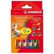 Opakowanie Kredki Woody 6 kolorów STABILO