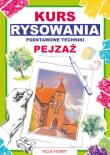 Kurs rysowania. Podstawowe techniki. Pejzaż. Autor: Jagielski Mateusz. Dadada.pl Okładka książki Kurs rysowania. Podstawowe techniki. Pejzaż