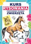 Kurs rysowania. Podstawowe techniki. Zwierzęta. Autor: Jagielski Mateusz. Dadada.pl Okładka książki Kurs rysowania. Podstawowe techniki. Zwierzęta