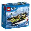 Okładka książki Lego City Łódź wyścigowa