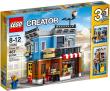 Lego Creator Sklep na rogu. Autor: Creator. Dadada.pl Okładka książki Lego Creator Sklep na rogu