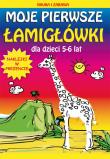 Moje pierwsze łamigłówki dla dzieci 5-6 lat. Autor: Guzowska Beata, Tonder Krzysztof. Dadada.pl Okładka książki Moje pierwsze łamigłówki dla dzieci 5-6 lat