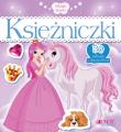 Naklejki iskierki. Księżniczki. Autor: Valenti Viviana. Dadada.pl Okładka książki Naklejki iskierki. Księżniczki