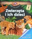 Okładka książki Niesamowita encyklopedia Larousse'a. Zwierzęta i ich dzieci