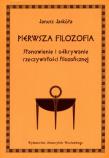 Okładka książki Pierwsza filozofia