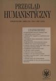Opakowanie Przegląd humanistyczny 2015/3