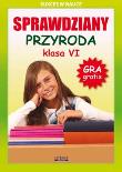 Sprawdziany Przyroda klasa 6 w.2016. Autor: Wrocławski Grzegorz. Dadada.pl Okładka książki Sprawdziany Przyroda klasa 6 w.2016