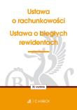 Okładka książki Ustawa o rachunkowości Ustawa o biegłych rewidentach