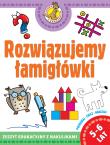 Okładka książki Zabawy z kangurkiem. Rozwiązujemy łamigłówki