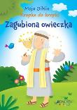 Zagubiona owieczka Moja Biblia kropka do kropki. Autor: Christina Goodings, ilustracje: Emanuela Carletti. Dadada.pl Okładka książki Zagubiona owieczka Moja Biblia kropka do kropki