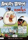 Okładka książki Angry Birds. Komiks z łamigłówkami. Aukcja na śmierć i życie