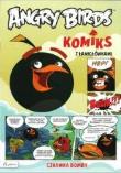 Okładka książki Angry Birds. Komiks z łamigłówkami. Czkawka Bomby