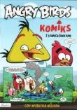Okładka książki Angry Birds. Komiks z łamigłówkami. Gdy wybucha wulkan