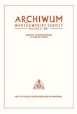 Archiwum Warszawskiej Szkoły Historii Idei. Wydawca: IFiS PAN. Dadada.pl Opakowanie Archiwum Warszawskiej Szkoły Historii Idei