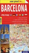 Opakowanie Barcelona city map 1:16 000