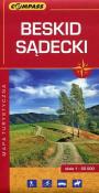 Beskid Sądecki Mapa turystyczna 1:50 000. Wydawca: Compass. Dadada.pl Opakowanie Beskid Sądecki Mapa turystyczna 1:50 000