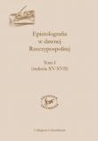 Opakowanie Epistolografia w dawnej Rzeczypospolitej Tom 1-2