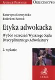 Okładka książki Etyka adwokacka