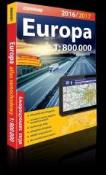 Europa Atlas Samochodowy 1:800 000 - Wydanie 2016/2017. Autor: praca zbiorowa. Dadada.pl Okładka książki Europa Atlas Samochodowy 1:800 000 - Wydanie 2016/2017