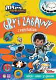 Okładka książki Gry i zabawy z wypychankami Miles z Przyszłości Disney