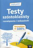 J.Polski Sprawdzian na 100% Testy szóstokl. NE. Autor: Sabina Grabowska (red.), J. Czarnotta-Mączyńska. Dadada.pl Okładka książki J.Polski Sprawdzian na 100% Testy szóstokl. NE