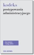 Kodeks postępowania administracyjnego. Autor: Lech Krzyżanowki. Dadada.pl Okładka książki Kodeks postępowania administracyjnego
