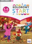 Kolorowy Start 5 i 6-latki Karty pracy Część 1. Autor: Wiesława Żaba - Żabińska. Dadada.pl Okładka książki Kolorowy Start 5 i 6-latki Karty pracy Część 1