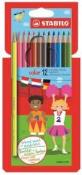 Opakowanie Kredki Color 18 kolorów STABILO