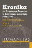 Kronika za Zygmunta Augusta w Knyszynie zmarłego... Autor: Koehler Krzysztof. Dadada.pl Okładka książki Kronika za Zygmunta Augusta w Knyszynie zmarłego..
