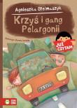Krzyś i gang Pelargonii. Autor: Stelmaszyk Agnieszka. Dadada.pl Okładka książki Krzyś i gang Pelargonii