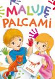 Maluję palcami Kotek. Autor: Horosin Anna. Dadada.pl Okładka książki Maluję palcami Kotek