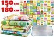 Opakowanie Mata na podłogę dywan dla malucha pianka literki 150x180