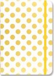 Opakowanie Notatnik Mini Złote kropki