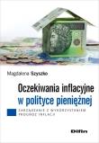 Okładka książki Oczekiwania inflacyjne w polityce pieniężnej
