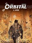 Orbital. Tom 6. Opór. Autor: Pelle Serge, Runberg Sylvain. Dadada.pl Okładka książki Orbital. Tom 6. Opór