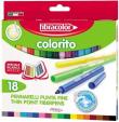 Opakowanie Pisaki Colorito 2,6mm 18 kol. FIBRACOLOR