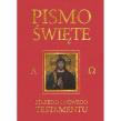 Pismo Święte ST i NT bordo z paginatorami. Autor: ks. bp. Romaniuk Kazimierz. Dadada.pl Okładka książki Pismo Święte ST i NT bordo z paginatorami