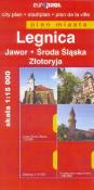 Okładka książki Plan Miasta EuroPilot. Legnica, Jawor BR